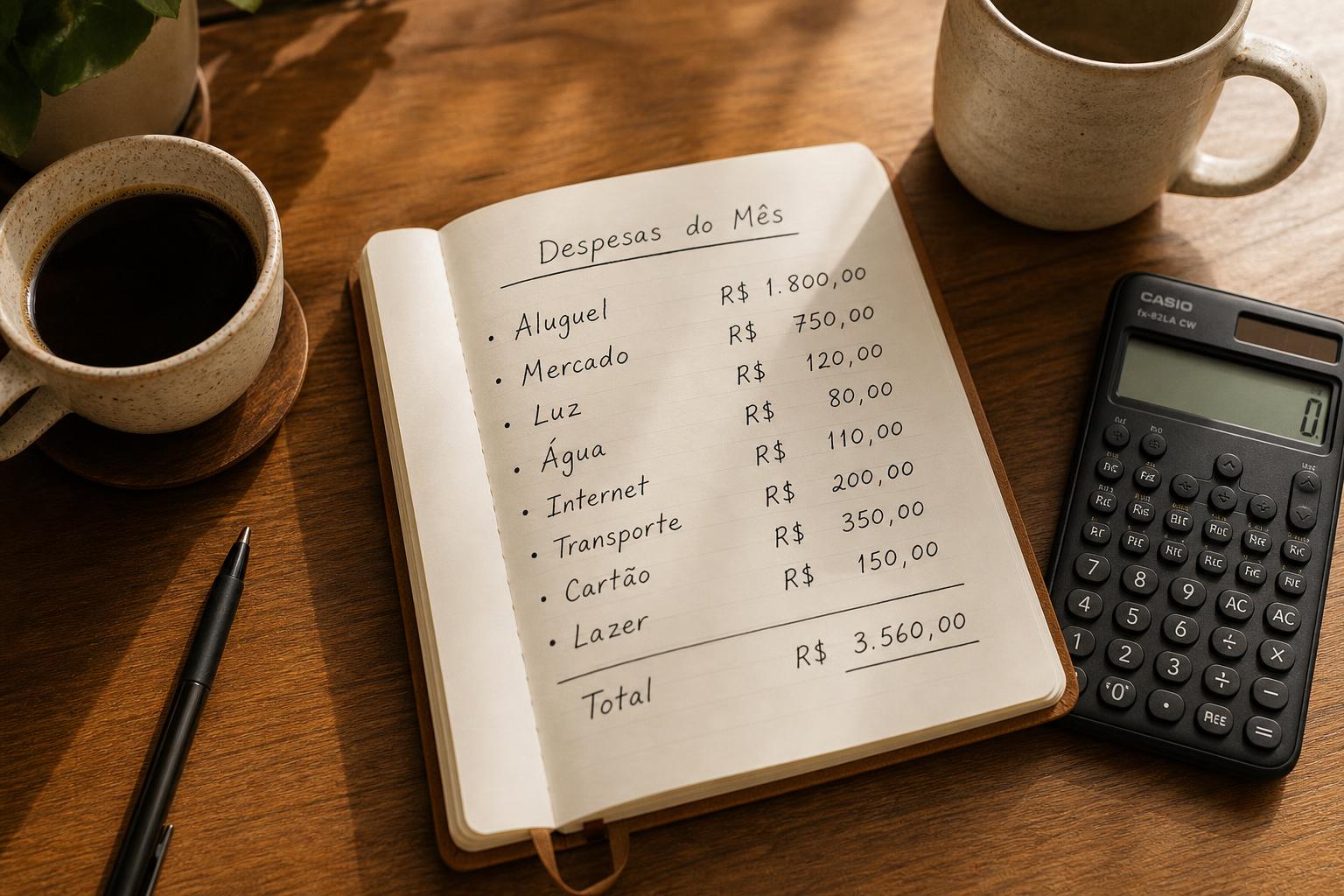 Fase 01: Enxergar a realidade financeira da casa